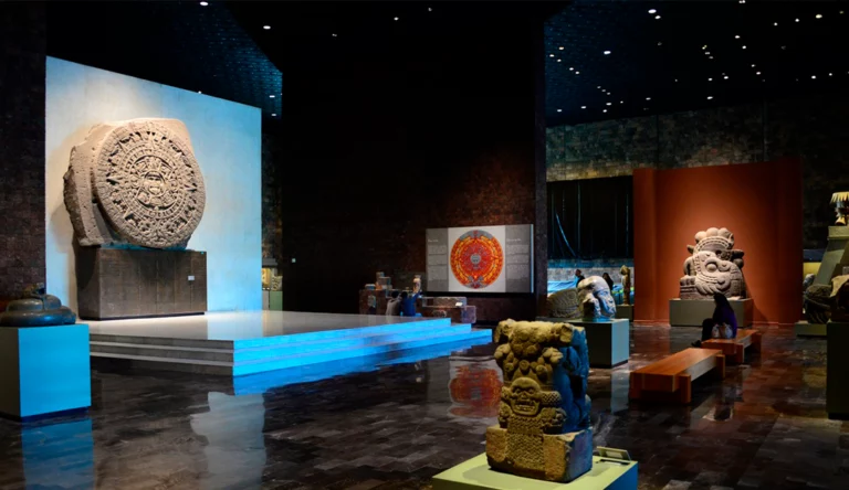 Exposición del museo nacional de arqueología CDMX