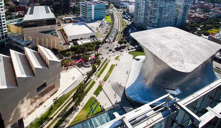 Vista aérea de Polanco CDMX