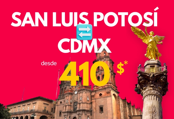 Viajes desde San Luis Potosí